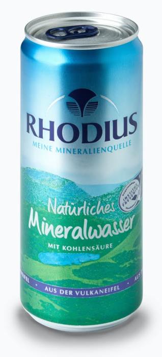 The can reclaims mineral water in Germany